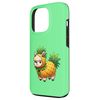 Cute Alpaca in Pineapple Costume Case for iPhone 13 Pro