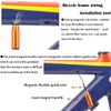 CTRICALVER Bike Internal Cable Routing Tool Kit, Bicycle Frame Shift Hydraulic Line Shifter Internal Cable Guide Mount