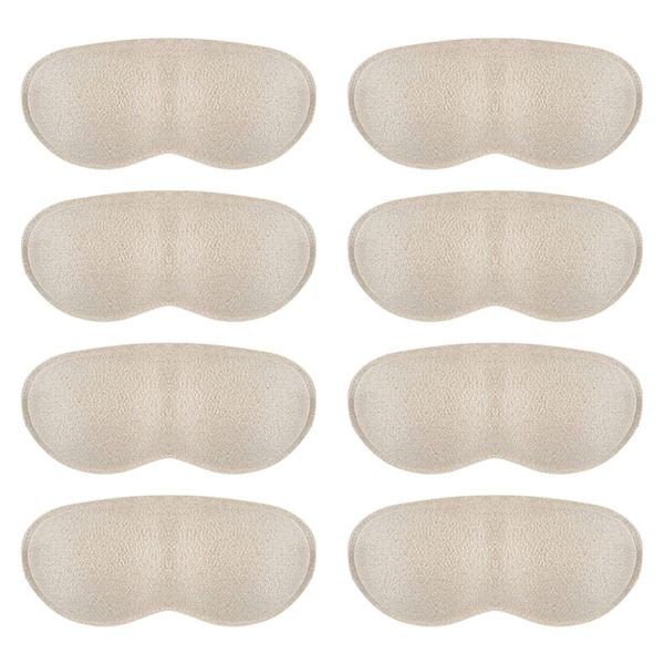 Shoe Blocking Heel Pad for Shoe Heel Protection Pads for Pakapaka Prevention, Adjustable Size, Adhesive Seals, Set of 4 Pairs