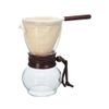 Hario FD-3 1-Piece Fabric Cloth Filter for Coffee Dripper, Natural