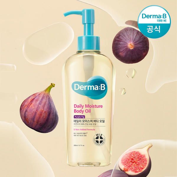 [Official] Dermabee Daily Moisture Body Oil 200ml (Purple Pig)