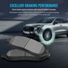 Front & Rear Ceramic Brake Pads w/ Hardware For 2010 2011 FORD RANGER All Models