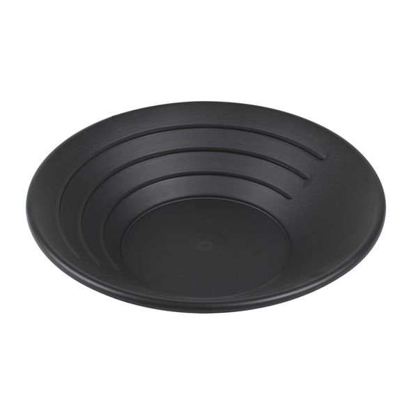 Stansport Plastic Gold Pan Large (608),Black