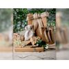 Brown Kraft Wedding Favour Boxes 5cm Cube with Lid (10 Pack)