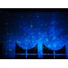 Galaxy Cross-Star Laser Projector for Bedroom