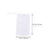 PACKOVE 50pcs Dual-Layer Foaming Soap Net Pouch for Face Cleansing Shower Bath Soap Saver Drawstring