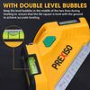 PREXISO 65 Ft Square Laser Green Beam Floor Tile Laser Level Tile Laser Line 3AA