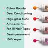 Josh Wood Colour Glaze (Blue) - Semi-permanent Hair Mask - Ammonia-free - Conditions and nourishes hair - Lasts up to 3-5 washes - For blonde hair - 100% Vegan - Cream (100ml)