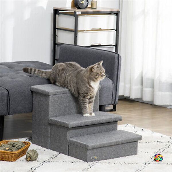 Pet Stairs for Cats Climbing Tower Indoor Cat Furniture Easy Access Pet Steps