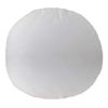 Unique Large Circular Lumbar Back Support Cushion/Circle Pillow with White Pillowcase 60cm