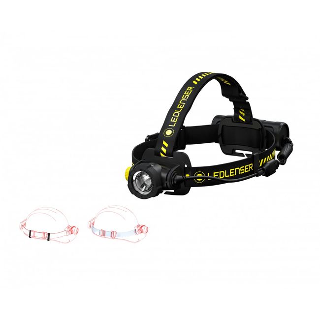 Ledlens H7R Work LED Headlight, USB Rechargeable, Black Small