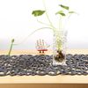 7 Colors Table Top Runner, Rectangle Shape Felt Tablecloth Runner Placemats Table Mats Household Decorations(Gray)