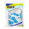 OPTIM Interdental Brushes Pack of 25 Blue 0.6 mm Size 3