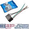 HQRP Ceiling Fan Capacitor 250VAC 5uf+5uf 4-Wire CBB61 Replacement