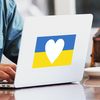CafePress Ukraine Heart Sticker Rectangle Bumper Sticker Car Decal