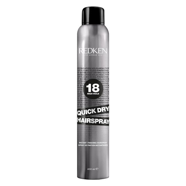 Redken | Haarspray für alle Haartypen, Schnelltrocknend, Für gesunden Glanz und starken Halt, Quick Dry Spray, 1 x 400 ml