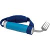 Weight Adjustable Bendable Fork with Strap - Dishwasher Safe - Easy Grip Handle - Adjustable Strap - Stainless Steel - Independent Dining Aid