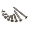 Fudeshe Self-Tapping Screws 800pcs Silver Assortment Kit Stainless Steel Phillips Drive Screws Self Drilling M2 Knobs Screws Pull Handles