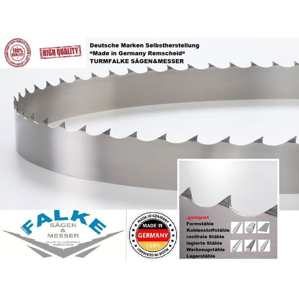 Band Saw Blade Bi-Metal Gold M42 2450 mm x 27 mm x 0.9 mm 10/14 Band Saw Blades