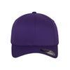 Flexfit Unisex Wooly Combed Baseballkappe, purple, XXL