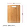 12pc, Mixed Size Bulk Plain Blank Bamboo Serving Tray Charcuterie Cutting Boards