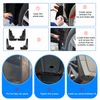 4x Front & Rear Splash Guard Mud Flaps Mudflaps for Jeep Cherokee KL 19-21