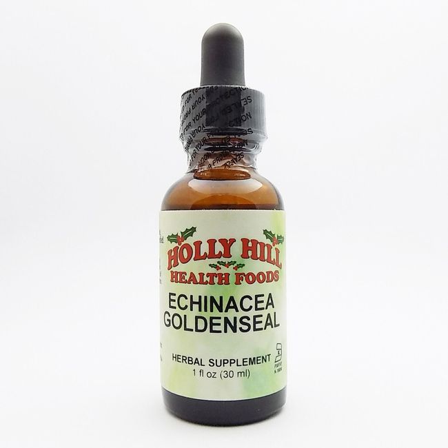 Holly Hill Health Foods, Echinacea & Goldenseal, 1 Ounce