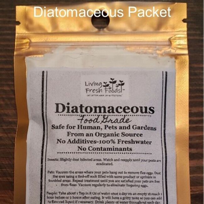 Diatomaceous Earth Ready (3 Pack) for People, Gardens and Pets