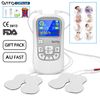 TENS Unit EMS Pulse Massager Machine 2 in 1 Function Back Pain Relief Ideal Gift