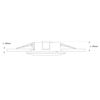 SEBSON Motion Sensor Flush-Mounted Ceiling Mounting Indoor Programmable Infrared Sensor Range 8 m / 360° Installation Motion Sensor LED Suitable 3-Wire