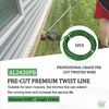 A AIRMACHIN AL2420PB String Trimmer Line for EGO String Trimmer，Green-5 Pack