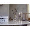 Sagaform Top Vase, Clear/Gold