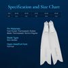 Blue Reef Freediving Fins - Clear, 45/46