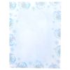 Blue Watercolor Snowflake Stationery Paper - 80 Count