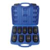 9pcs 29-38mm Deep Impact Socket Tool Kit 1/2" Drive Metric Axle Hub Nut Socket