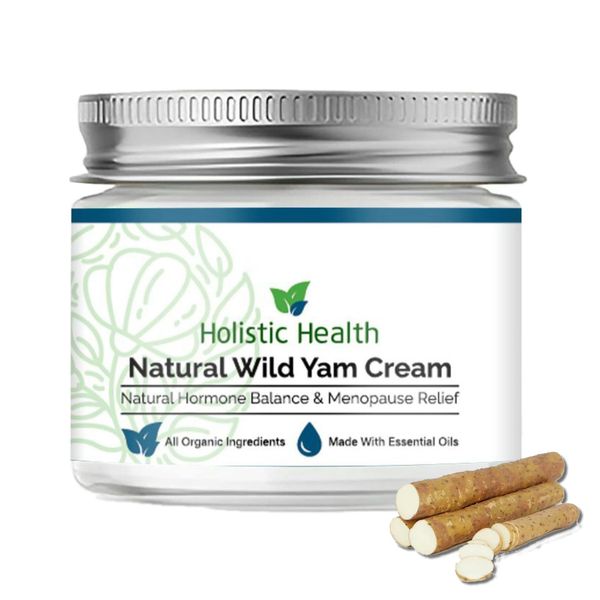 Wild Yam Cream, Wild Yam Cream for Hormone Balance, Organic Wild Yam Cream for Menopause, Support Hormone Harmony, Women Wild Yam Root Cream Skin Moisturizer, 50g