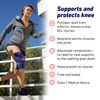 Neo-G Knee Support, Open Patella – Knee Support for Knee Pain Arthritis, Joint Pain Relief, Meniscus tear, runners knee, patella injuries – Knee support for women and men - Adjustable Compression