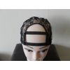 Small Size Wide Gap Middle U Part Wig Making Cap. 3.5'' X 3.5''. Ideal for adding closure. With Adjustable Sturdy Straps. Combs, Stretch, Strap, Sturdy.
