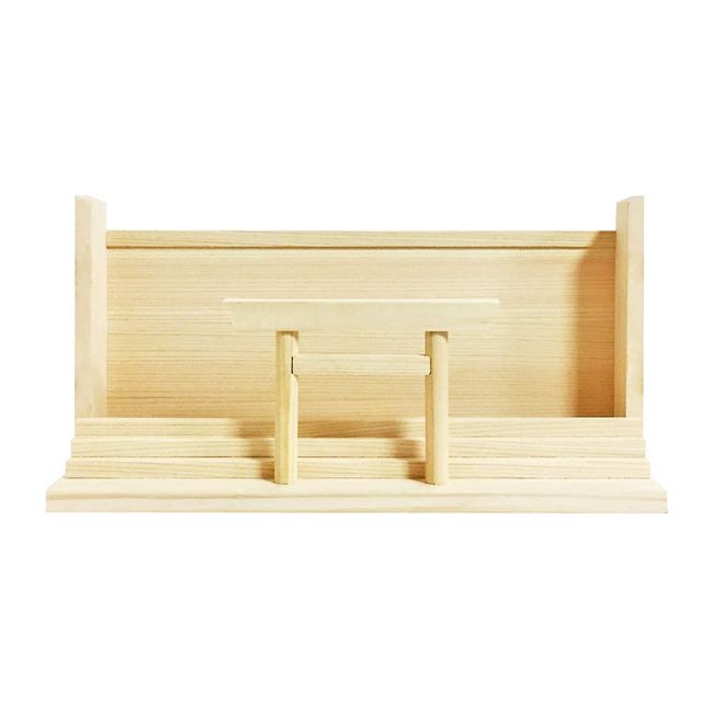 Simple Shinto Shelf with Torii Gate, Simple Shinto Shelf, Bill Stand, Divine Card Decoration, Bill Holder, Red Stamp Bookholder, JPArt & Craft