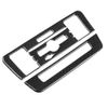 Carbon Fiber CD Air Conditioning Control Panel Cover, 2 PCS Vehicle CD Control Panel Frame Trim for A Class B Class CLA GLA