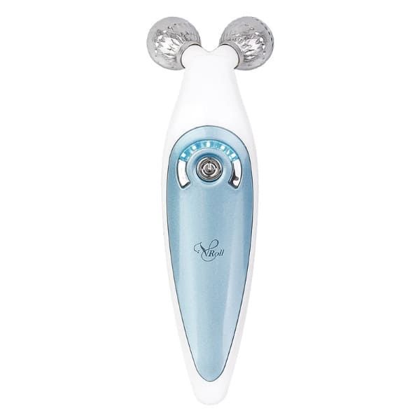 EMS roller V-ROLL Facial beauty device EMS Facial muscles Beauty roller Rechargeable EMS for face EMS facial beauty device Medium frequency Medium frequency EMS facial beauty device Face care Face line Face Eyes Forehead Handy facial beauty device Handy f