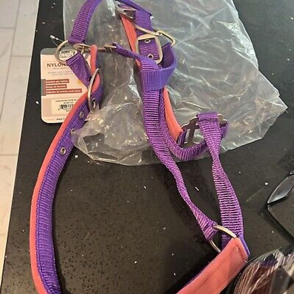 Cattle Halters Bull, Cow, Yearling, Calf, Newborn Nylon Halter  Super Tough