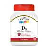 21st Century D 5000 IU Tablets, 110 Count