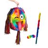 Colourful emoji Pinata with stick