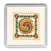 Textile Heritage Coaster Kit - Celtic Spiral