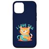 iPhone 12/12 Pro I LOVE TEA, Tea Lovers, Herbal tea Smartphone Case