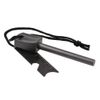 3PC Survival Tool Kit | Fire Starter Magnesium Flint Striker, Ferro Rod, Whistle