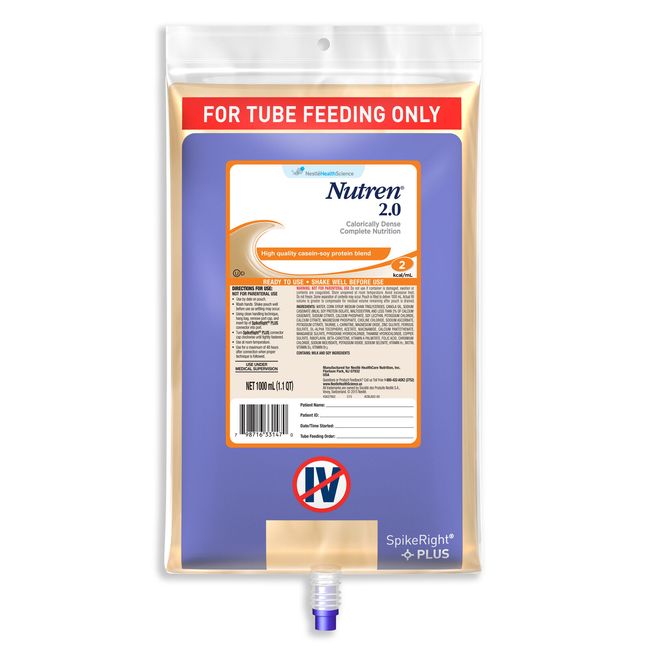 Nutren 1000mL, Bar Ready to Hang, Adult, 1 Count BRAND