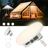 Camping Tent Light LED Rechargeable Portable Hanging Lantern with Remote,Ipx5 Wa
