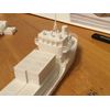 N SCALE  WATERLINE CONTAINER SHIP  BOAT  3d print Unpainted Kit.